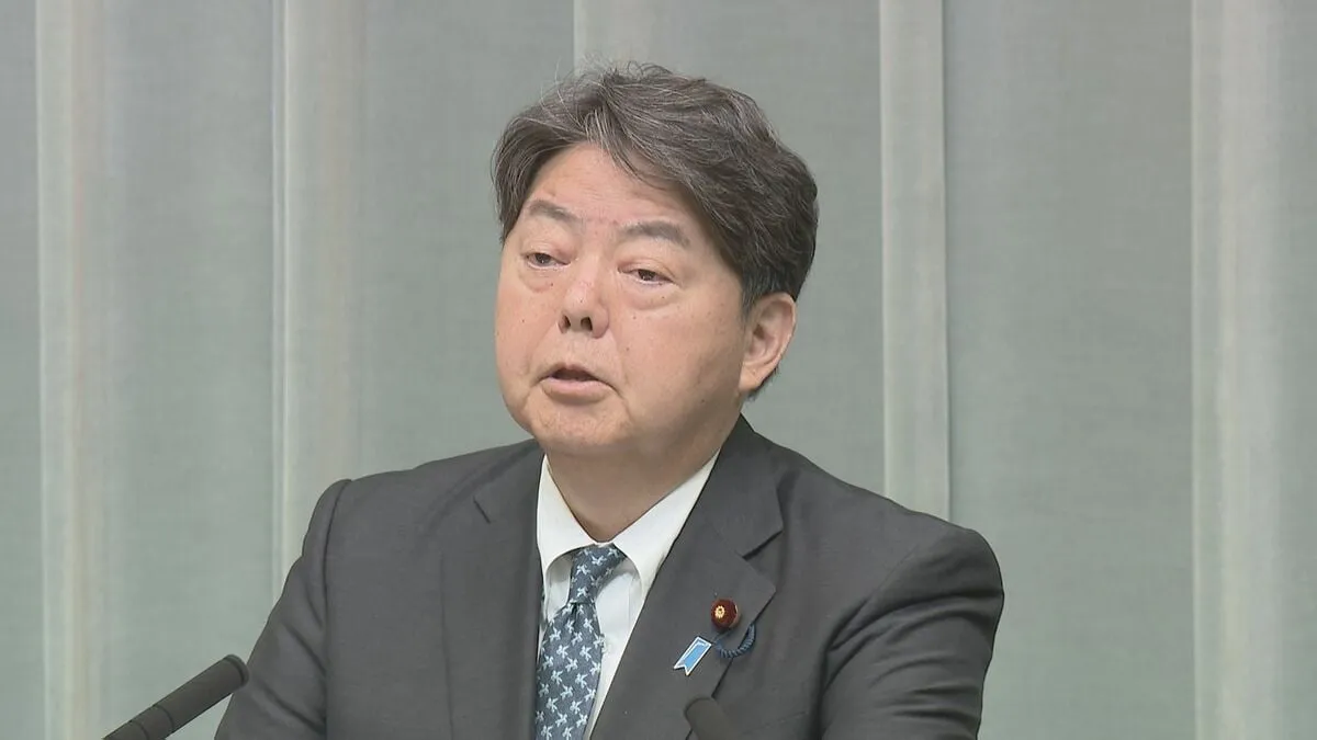 【速報】林官房長官「バチカンとの関係を総合的に判断」　ローマ教皇レオ14世の就任式に自民・麻生太郎最高顧問の派遣を決定