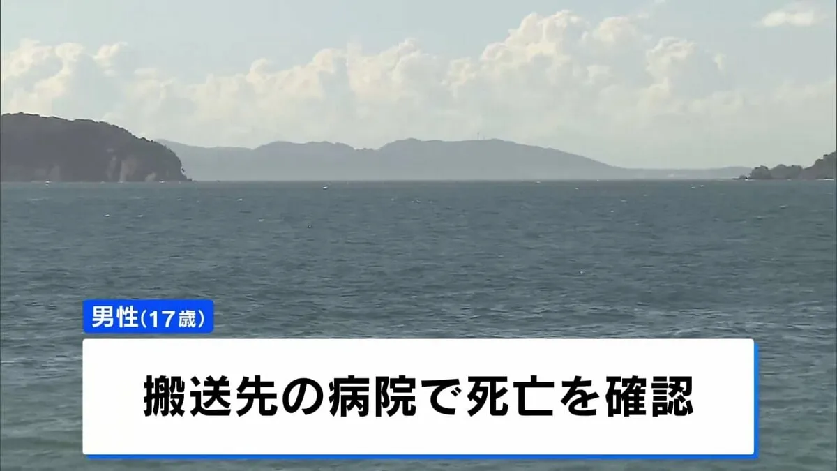 「男性が溺れていて意識がない」和歌山・加太の海で17歳男性が死亡　遊泳中に溺れたか