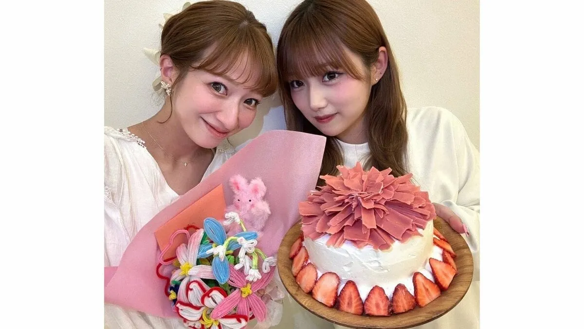 【 辻󠄀希美・長女 】希空さん　「カーネーションケーキとモールフラワーとサラダのブーケを作ってプレゼントしたよ」　母の日を祝ったことを報告