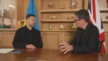 ウクライナ・ゼレンスキー大統領が英・バーナム新首相と初会談　ウクライナ無人機の迎撃防ぐジャミング技術を提供へ