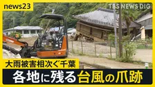 “ジェットコースターに倒木” 千葉各地で残る台風の爪痕　「急ピッチで復旧してるのに…」新たに台風26号が接近か【news23】
