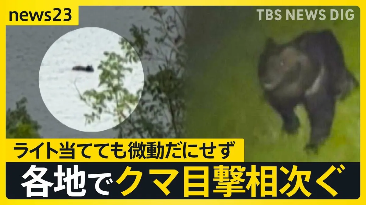 15日は青森・奈良でクマに人が襲われる　クマ目撃相次ぐ北海道…函館市ではハンターが行方不明　専門家「繁殖期の後半戦」「おなかのすいている季節の始まり」【news23】