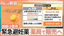 なぜ市販化？「緊急避妊薬（アフターピル）」医師の診察なし 今年度中にも薬局で購入可能に、課題は費用【Nスタ解説】
