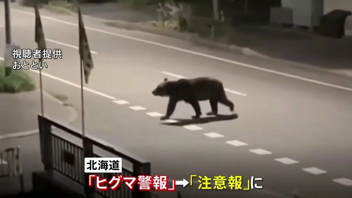 北海道福島町で駆除されたクマ、12日に死亡した男性の衣類についていた体毛とDNA型が一致