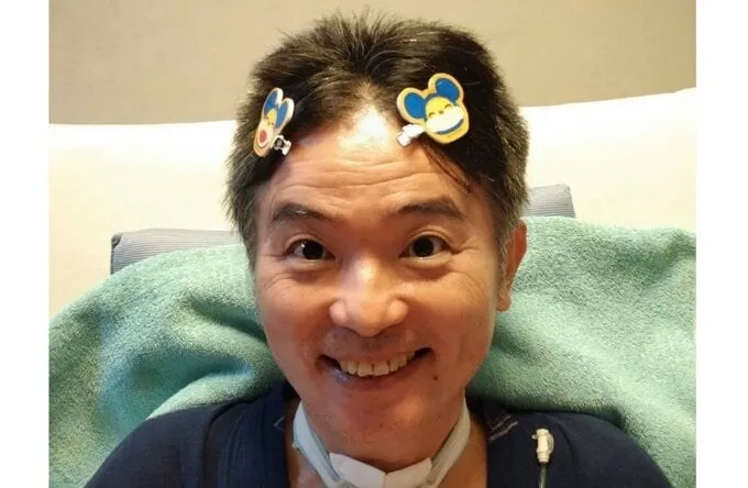 【ニャンちゅう】声優・津久井教生さん　「腰を痛めた私のためにいつも以上に丁寧にそしていつもどおりにテキパキと訪問入浴の皆さんがお風呂に入れてくれました」　【ＡＬＳ闘病】