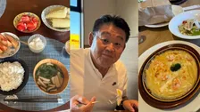 【 花田虎上 】　家族との賑やかな一日を報告　前日鍋の残りを味噌でリメイク　ファミレス夕食＆妻の母から“夏の贈り物”などグルメ満載