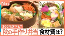 秋の手作り弁当を大調査！食材費いくらでどんなお弁当を作っている？