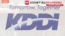 KDDI 損失646億円を計上　子会社が広告売り上げの99％超・2400億円超を不正計上した問題で