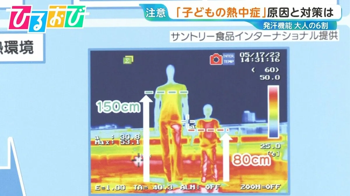 気づきにくい「子どもの熱中症」サインは？“トイレが少ない”“口数が減る”些細な変化に注意【ひるおび】