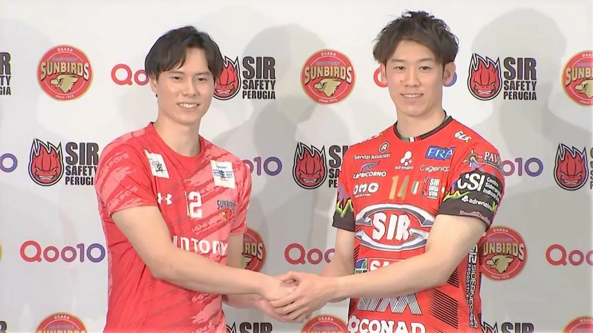 石川祐希“ペルージャ” vs 髙橋藍“サントリー”が初対決　石川「全くイメージができない」【ワールドチャレンジS】