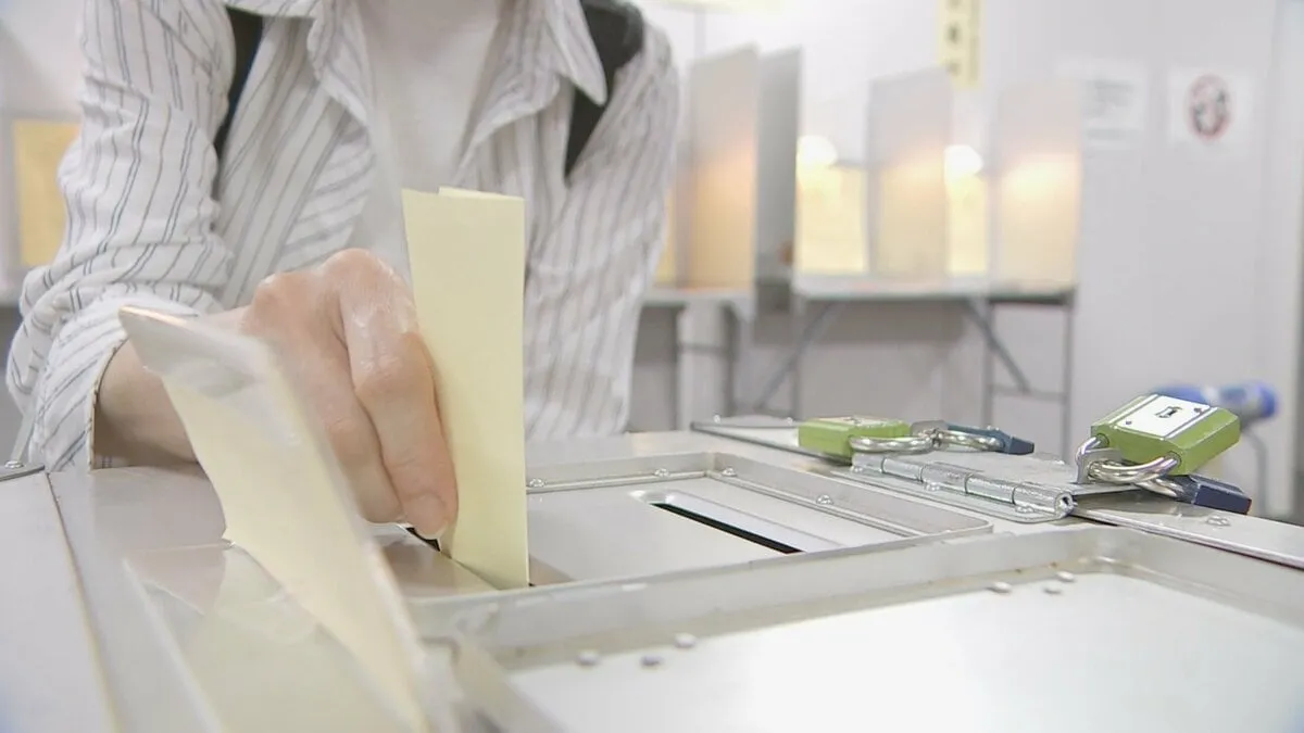 【速報】参議院選挙の投票者数6061万人に　投票率は選挙区で58.51％　前回から6.46ポイント上昇