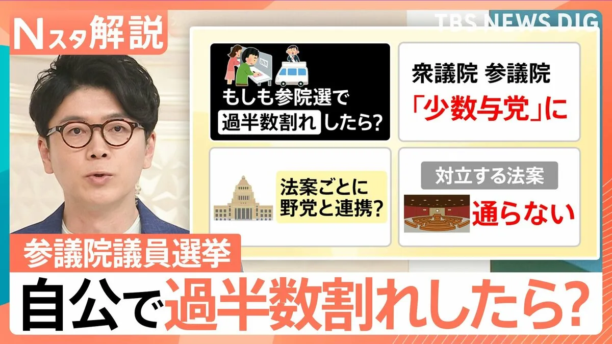 “自公過半数”微妙な情勢　参議院選挙　躍進の「参政党」どんな党？【Nスタ解説】【選挙の日、そのまえに】
