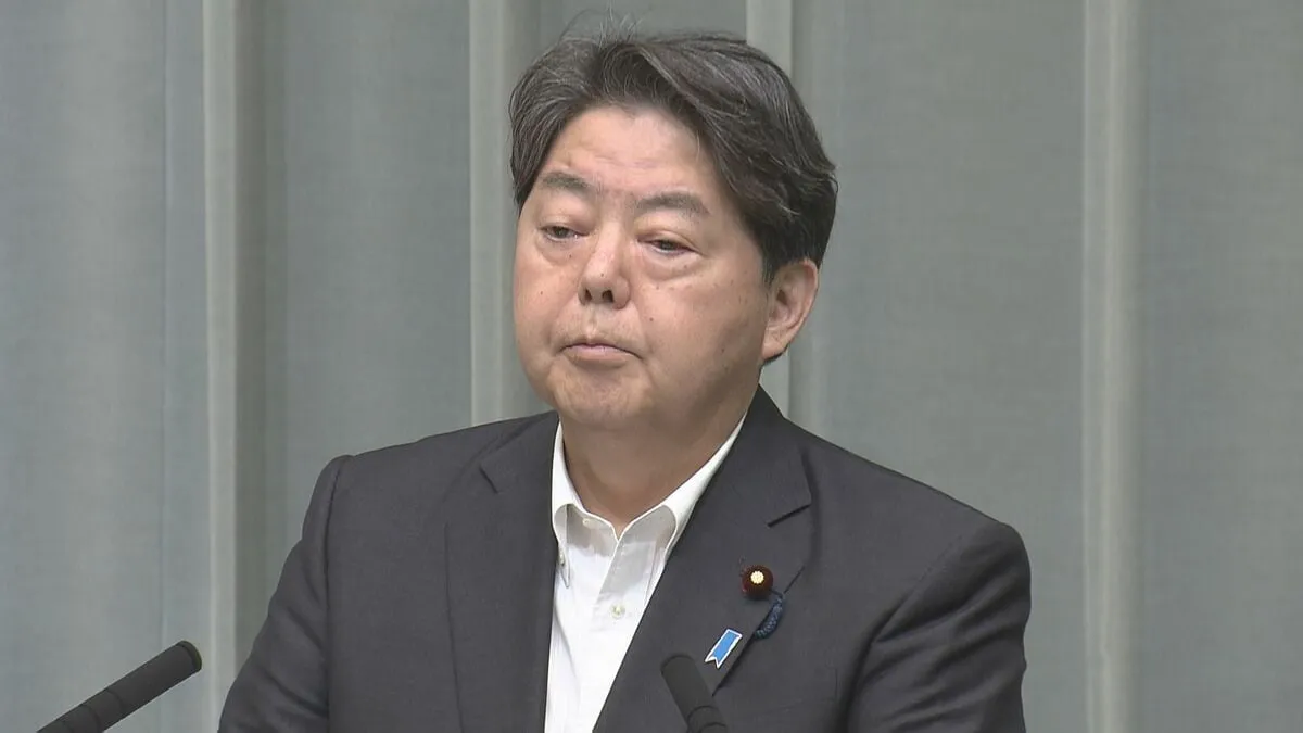 林官房長官 参議院選挙の結果は「極めて厳しい審判」 引き続き石破総理を支える考え