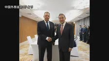 中ロ外相が会談「日本の再軍備化を許さない」との考えを確認