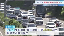 お盆休み　帰省・出国ラッシュがピーク　きょう（8日）から最長で9連休　東海道・山陽新幹線「のぞみ」下りは午前中ほぼ満席　羽田空港の国際線は出国ピーク