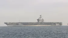 米軍が中東に展開中の空母を交代へ　2隻のうち1隻を　去年11月からの長期任務を受けて