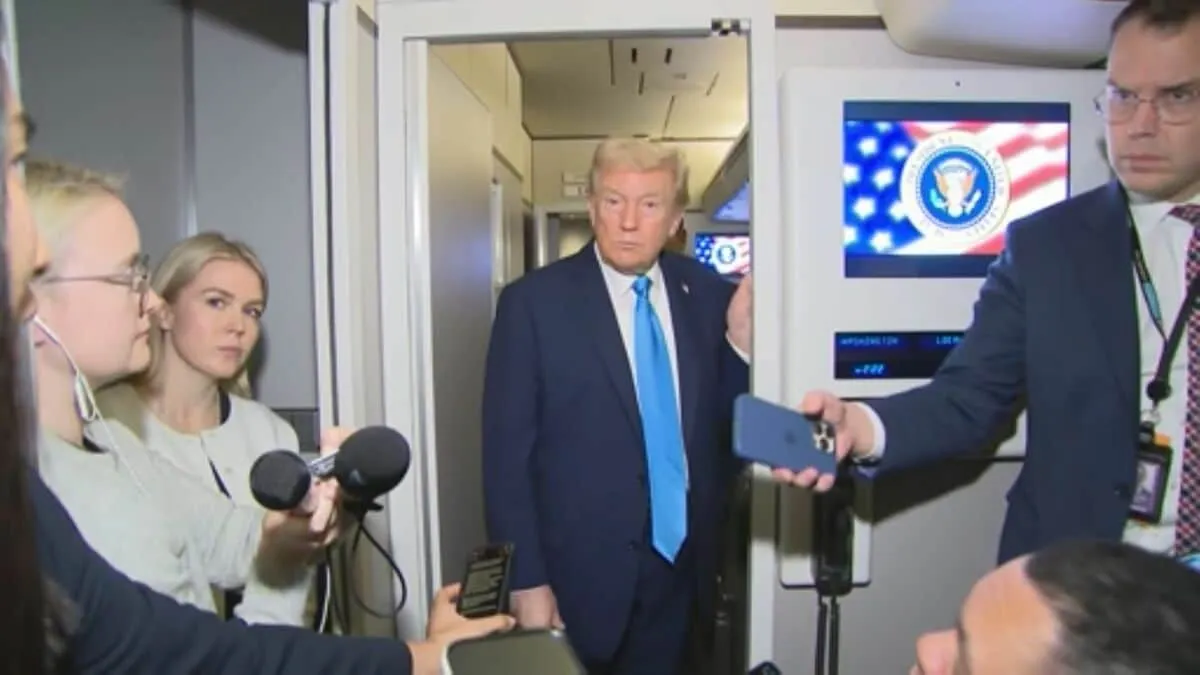 トランプ大統領 カナダへの関税の10%引き上げを表明 メジャーリーグWS開幕戦で放映の反関税CMに反発