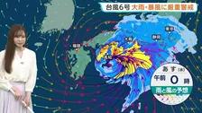 【台風6号】3日にかけて近畿・東海・関東にも接近の見通し 風強まり横殴りの雨に… 太平洋側では2日夜から3日にかけて雨・風さらに強まる【予報士解説】