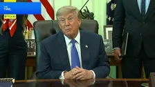トランプ大統領　ホルムズ海峡について「海峡全域で機雷の掃海を行った」と主張