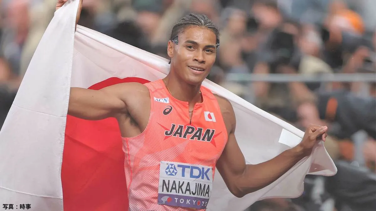 中島佑気ジョセフ「未体験の世界だった」日本勢過去最高の6位「逃したメダル、マイル（リレー）で目指していきたい」