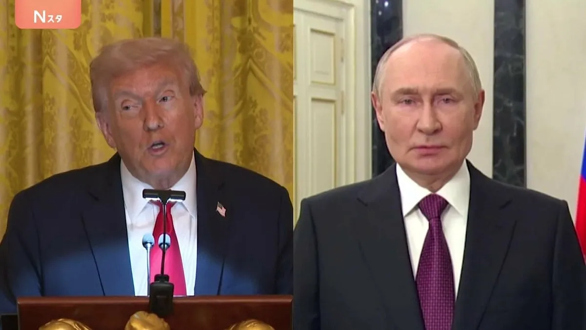 トランプ大統領 プーチン大統領と“2週間以内に”ハンガリーで会談へ　ゼレンスキー大統領とはあす会談予定