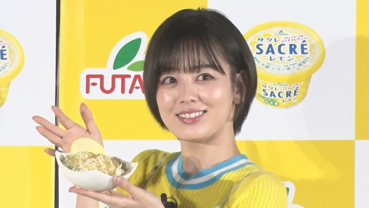 【 伊原六花 】 巨大サクレレモンから飛び出し 「芸能界に入って良かった」 あふれる愛で “ 六花流サクレレシピ ” も公開