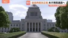 衆参で審議再開し9日ぶりに国会正常化　最優先と位置づける「皇室典範改正案」あす衆院通過の見通し