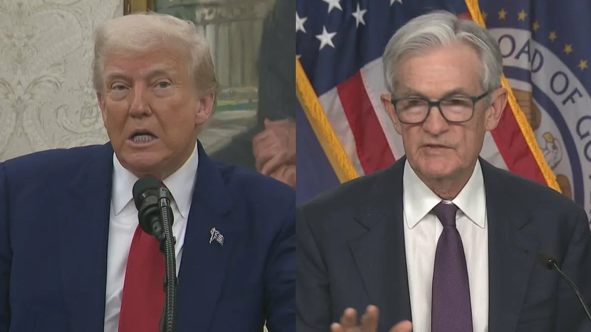 トランプ大統領とFRBパウエル議長が面会　第2次政権発足以降2人が会談したのは初めて　経済成長や雇用など議論も金融政策は話さず