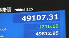 【速報】日経平均 一時1200円以上値下がり　半導体関連の銘柄中心に売り注文が優勢の展開