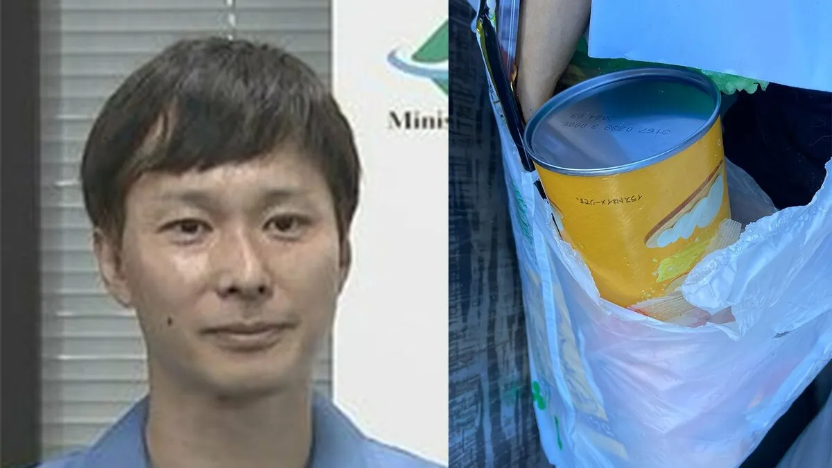 【ごみ清掃芸人】　ポテトチップスの容器の処分方法を紹介　「切れ目を入れて線にそって螺旋状に切っていくと綺麗に下のスチールの蓋が外れるようになっています」　【マシンガンズ滝沢】