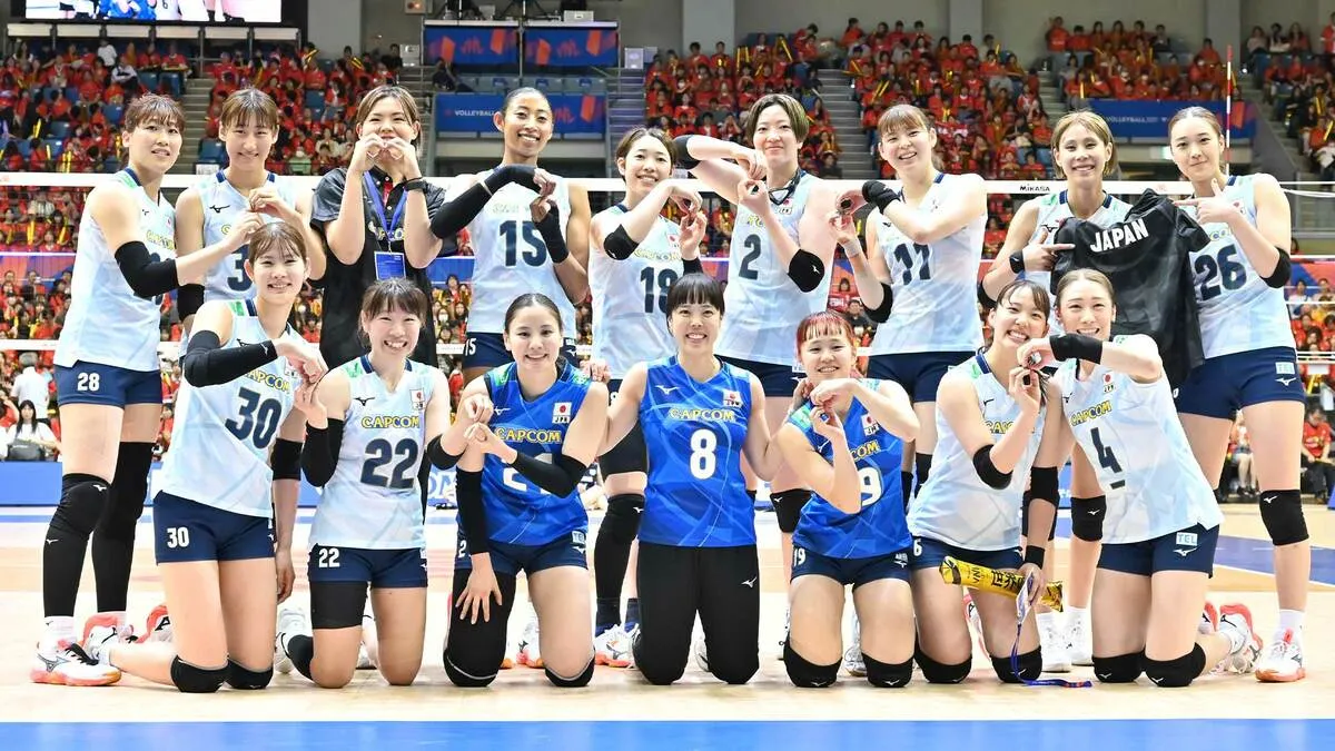バレー女子、決勝ラウンドの日程決定　日本は24日にトルコと準々決勝、予選全勝のイタリアは23日にアメリカ戦【ネーションズリーグ】