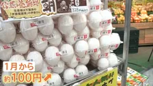 「330円」たまご価格高騰で“エッグショック”に迫る勢い…予約まもなくクリスマスケーキも値上げ “需要増”年末にかけてさらに値上がり?
