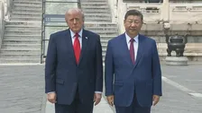 トランプ大統領 習近平国家主席の到着を空軍基地で出迎えへ　異例の厚遇で会談の成功につなげたい考えか