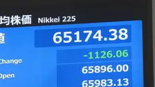 【速報】日経平均株価、一時1100円超値下がり　前日までの株高受けて半導体関連などで利益確定売り