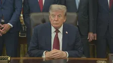 トランプ大統領　EUに高関税警告　Googleへの制裁金めぐり