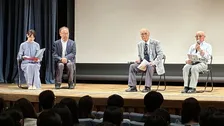 「玉音放送を聞いたときは？」101歳のシベリア抑留体験者と98歳の元少年飛行兵が若者の質問に答え訴えた言葉　TBS DOCS舞台『パイロット』学生向け上映会