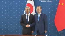 中韓外相が会談　朝鮮半島情勢に中国外相「建設的役割を果たす」