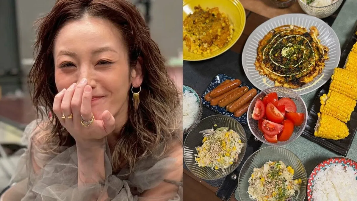 【西山茉希】トウモロコシで豪華な手料理「旬を摂取で元気チャージ」