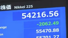 【速報】日経平均株価 一時2000円超の下落 5万5000円を割り込む　中東情勢受け