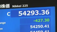 日経平均株価 終値は427円安　きのうの急騰の反動で利益確定売り広がる