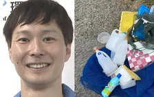 【 ごみ清掃芸人 】「油容器、漂白剤、食品保存容器はプラスチック資源に出せます（容器包装のみの地域あり。ごみパンフレット見てね」【マシンガンズ滝沢】