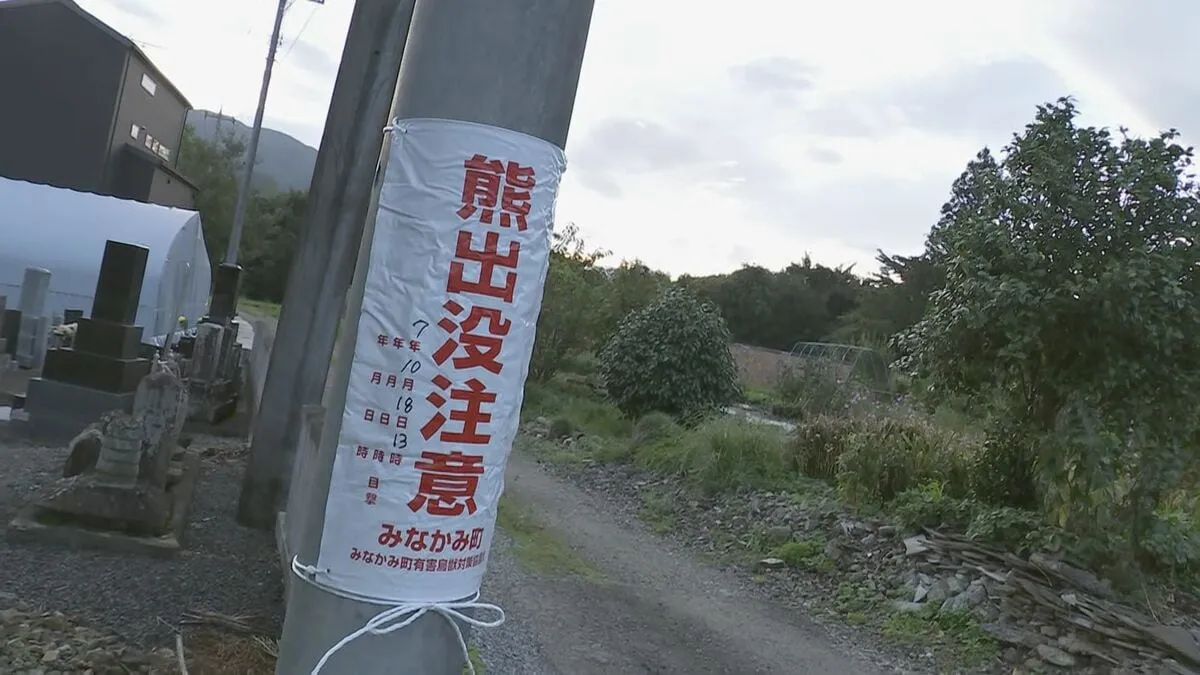 【速報】群馬・みなかみ町でクマ被害相次ぐ　犬の散歩をしていた76歳女性もクマに襲われけが　左耳などをひっかかれる