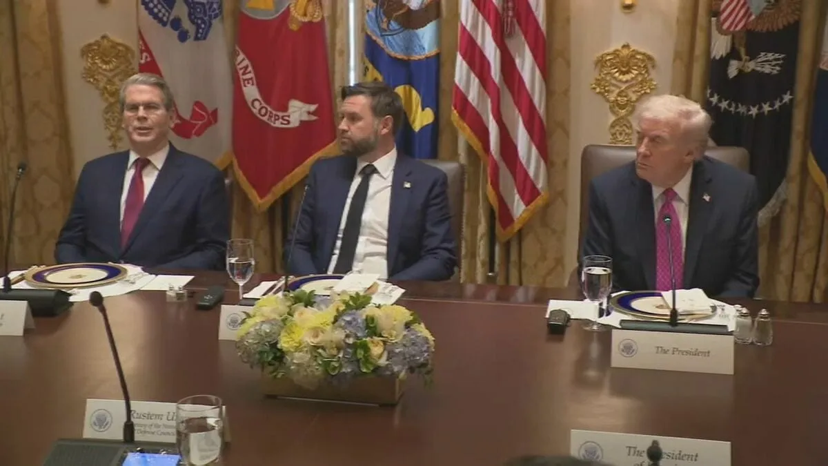 アメリカ・ベッセント財務長官「来週 中国の何立峰副首相と会談」 トランプ大統領と習近平国家主席の首脳会談の準備進める予定