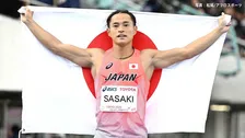 男子100m 佐々木琢磨 銅メダル！2大会連続メダル獲得、序盤のアクシデントも粘りの走り 坂田は8位【デフリンピック】