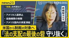 米国制裁の対象となったICC赤根智子所長 「法の支配の最後の砦を守り抜く」覚悟と今後の日本について問う【news23】