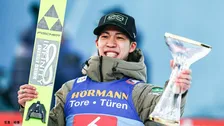【スキージャンプ】24歳の二階堂蓮がＷ杯初優勝！2連勝中のプレブツを0.5点上回る　小林陵有は10位