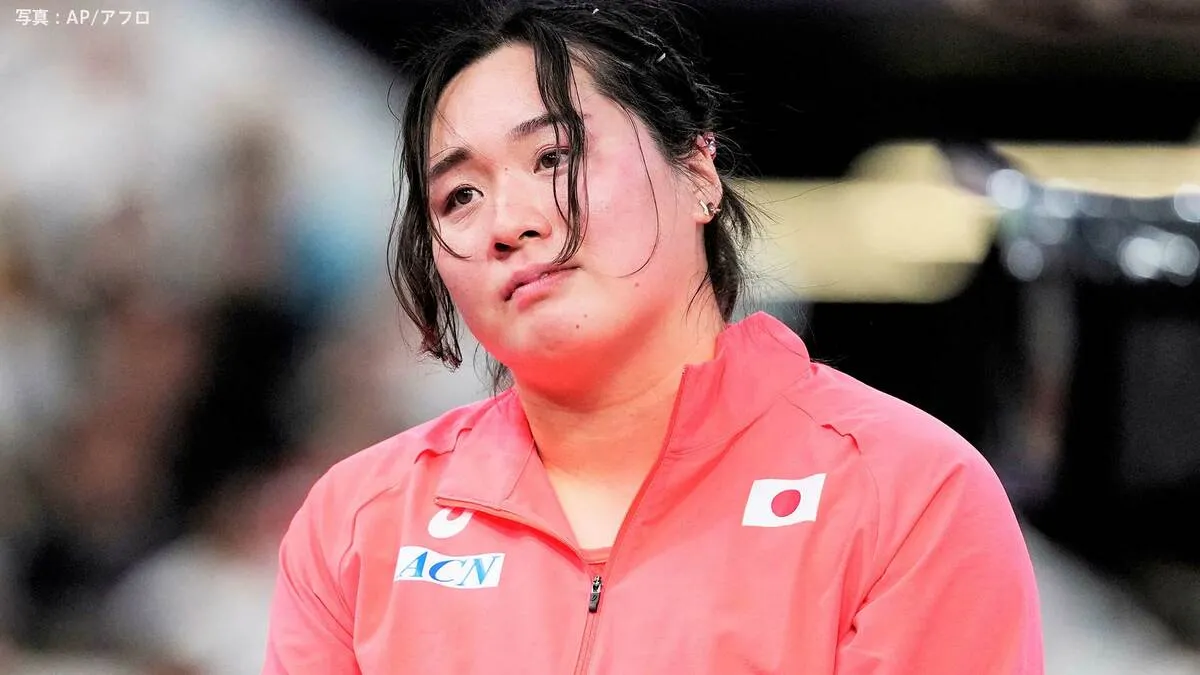 前回大会覇者の北口榛花、全体14位で予選敗退「自分の中で後悔はない、精一杯はできた」連覇の夢消える【世界陸上】