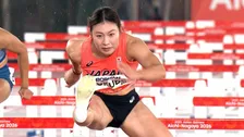 女子100mH福部真子が12秒74で涙の金メダル！日本勢44年ぶりの快挙　中島ひとみが銀メダルで日本勢がワンツーフィニッシュ【アジア大会】