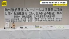 カンボジアでの腎臓移植をあっせんなどの疑い NPO「難病患者支援の会」元理事の菊池仁達容疑者ら男3人を逮捕 約1200万円振り込ませたか 警視庁