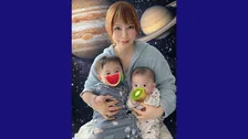 【 中川翔子 】「背景で旅するのにハマってます」AI生成背景で双子と〝木星旅行〟「いつか本当に行こうね！」